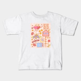 Moonrise Kingdom Essensials Kids T-Shirt